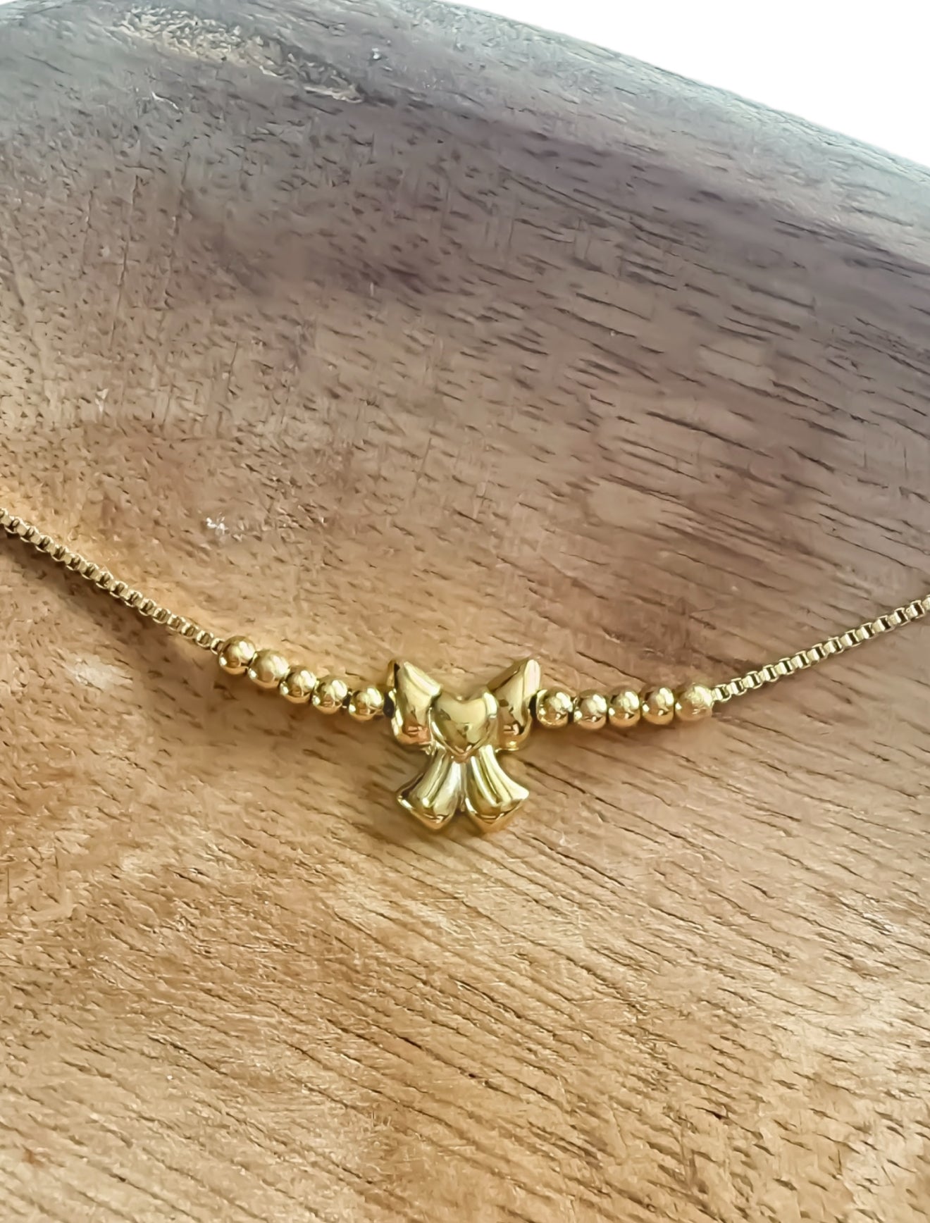 Armband cute bow A015 Goud