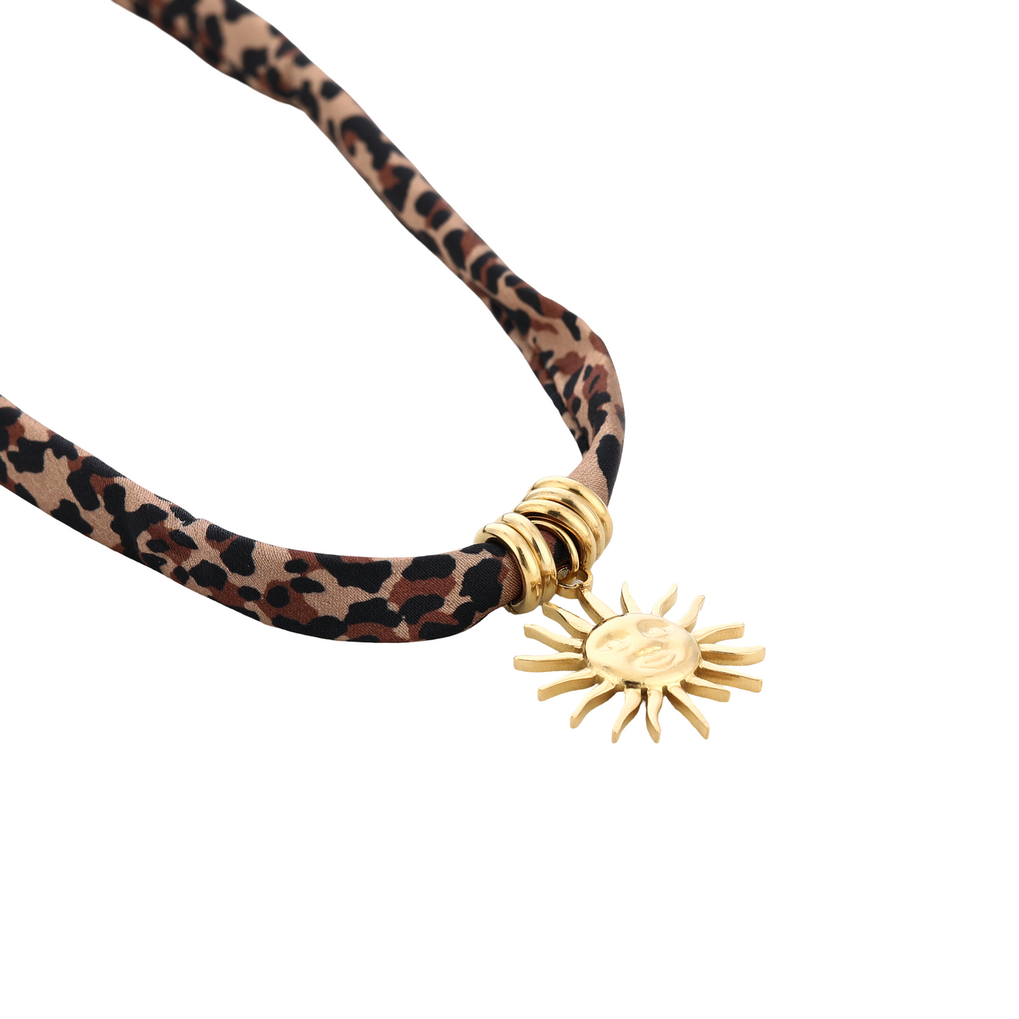 Ketting Leopard Sun K019