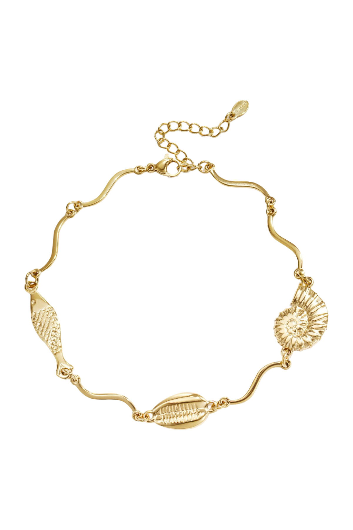 Enkelbandje Sealife EB003 Goud