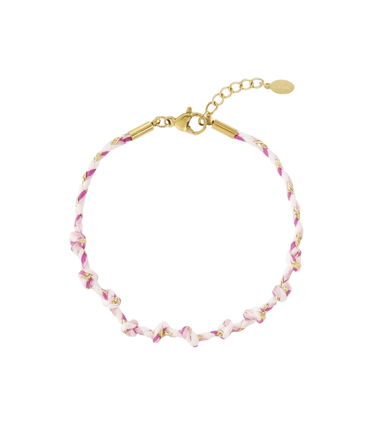 Charm Bracelet CS001 Roze