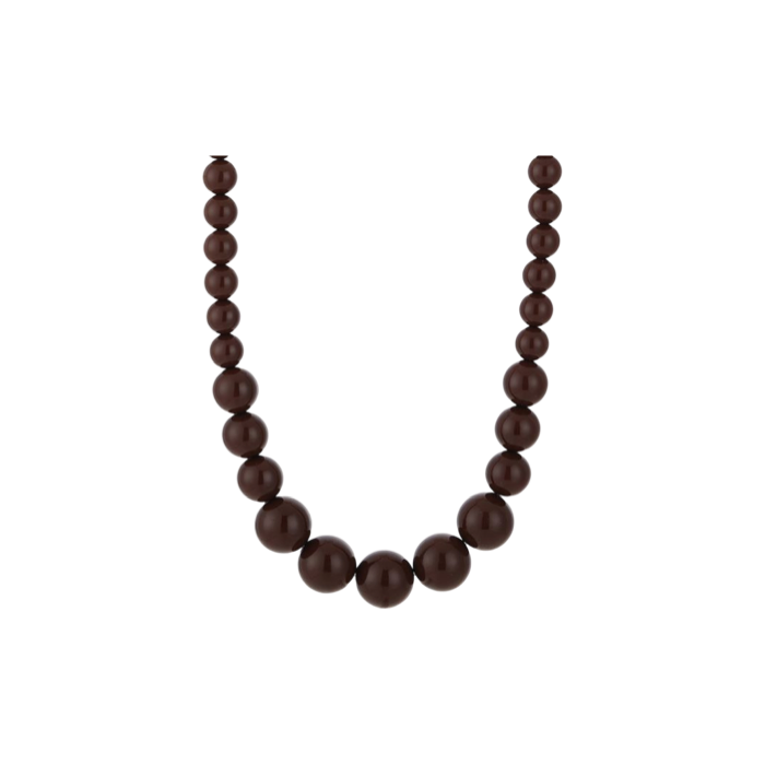 Ketting bubble heart K021 Green