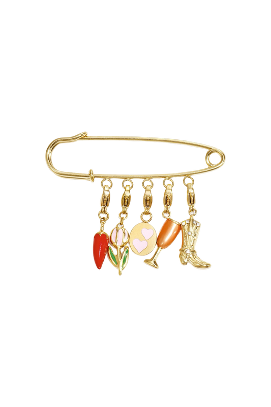Charm Broche CS006 Goud