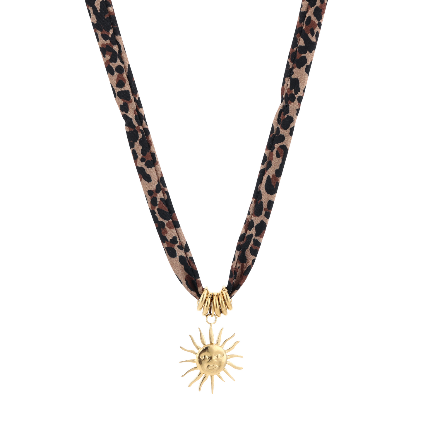 Ketting Leopard Sun K019