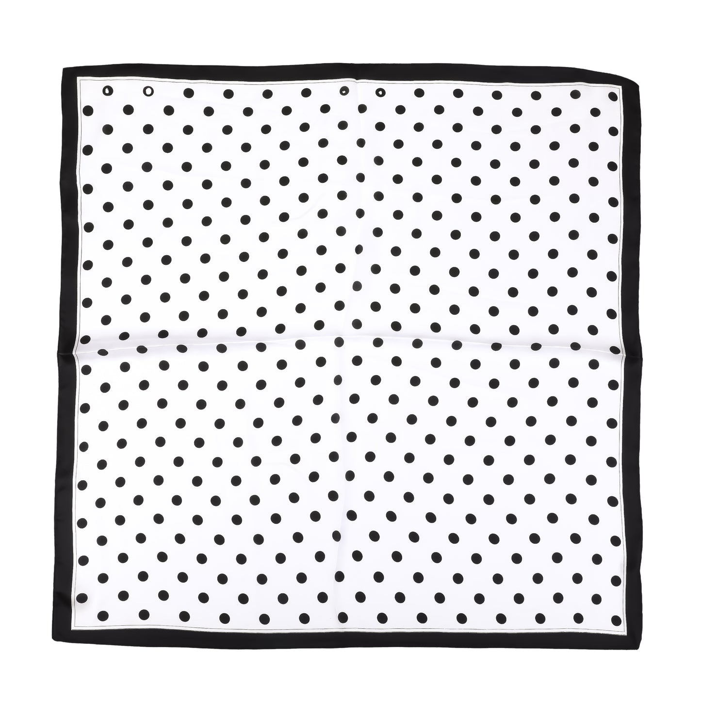 Sjaaltje Polka Dots S001 Wit