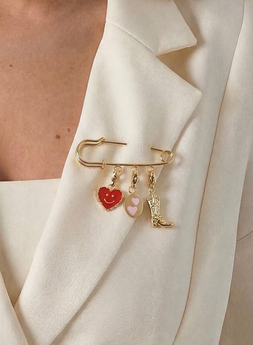 Charm Broche CS006 Goud