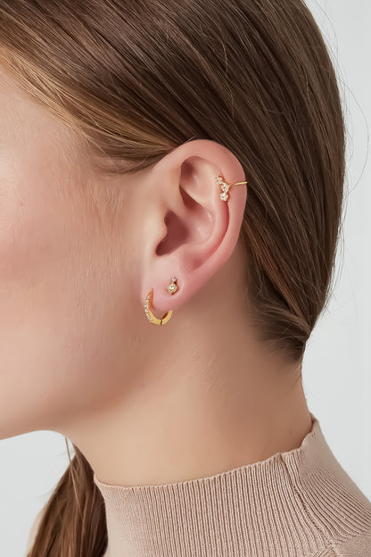 Earcuff Sparkle E003 Goud