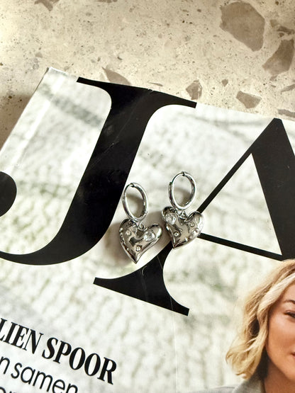 Oorbellen twinkle O022 Zilver