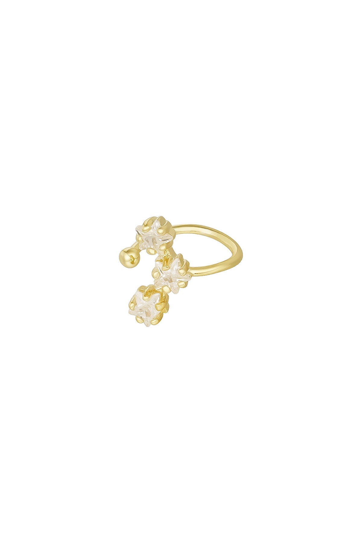 Earcuff Sparkle E003 Goud