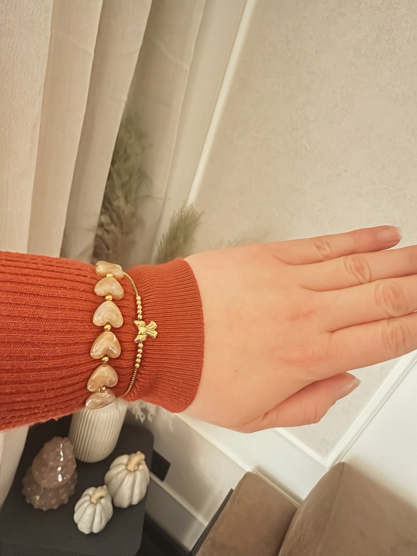 Armband cute bow A015 Goud