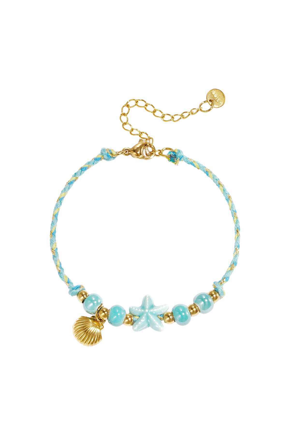 Armband Blue lagoon A035 Meerblauw