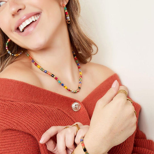 Ketting multicolour K010