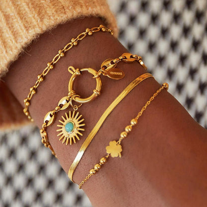 Armband met boeisluiting A014
