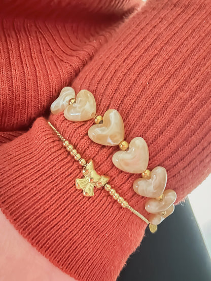 Armband cute bow A015 Goud