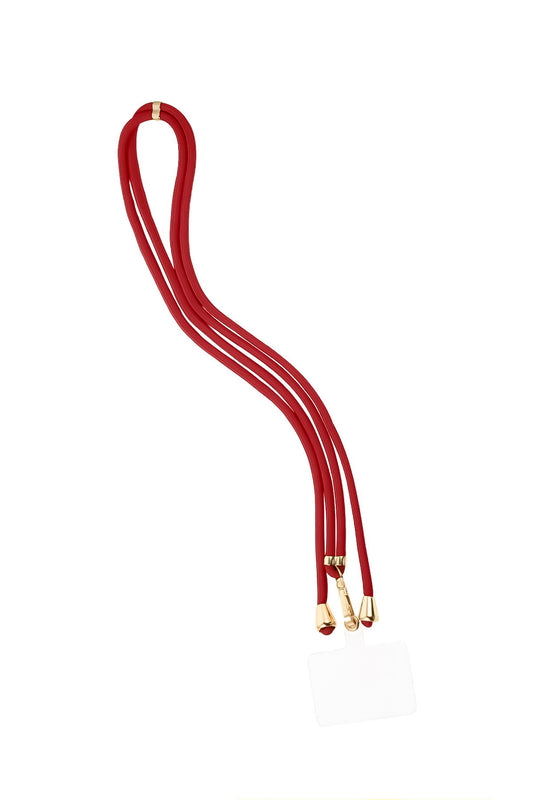 Phone cord Lang AC010 Rood