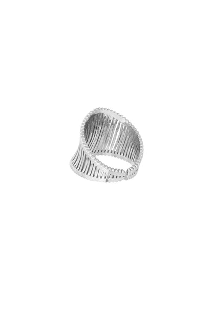 Ring vintage R019 Zilver