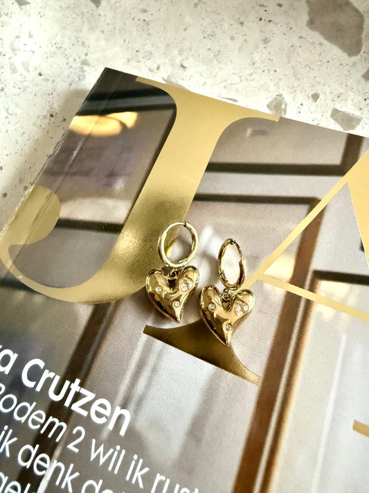 Oorbellen twinkle O022 Goud