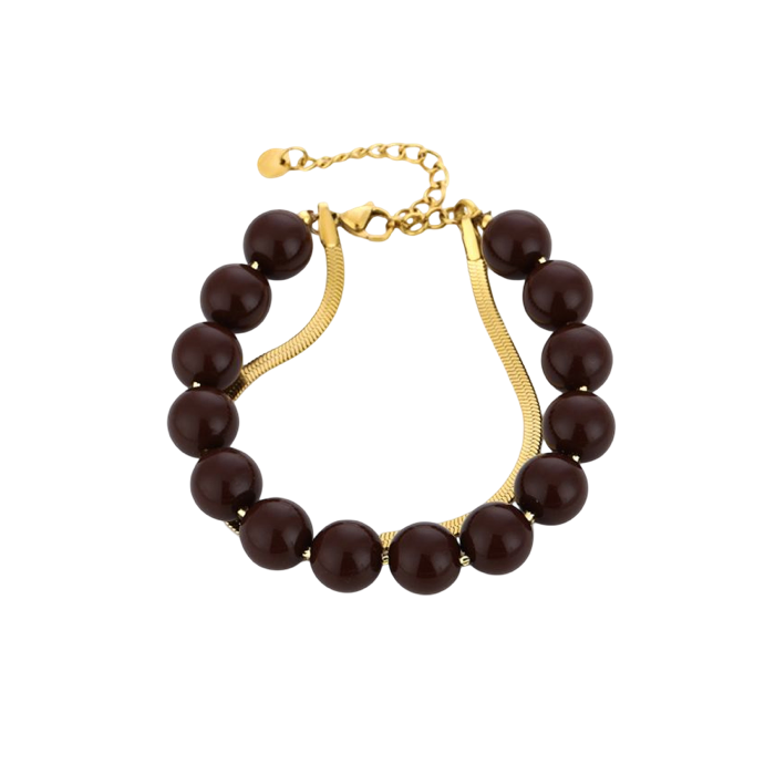 Armband Bubble A023 Brown