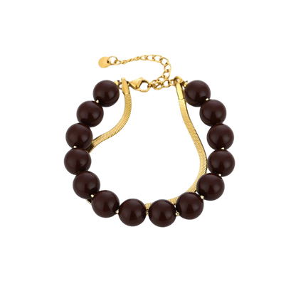 Armband Bubble A023 Brown