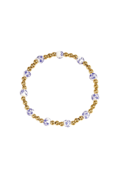 Armband Delft Medium A034 Blauw