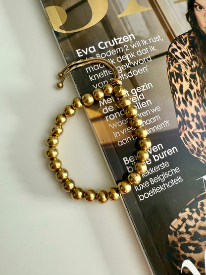 Armband Bubble A029 Goud