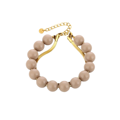 Armband Bubble A023 Beige