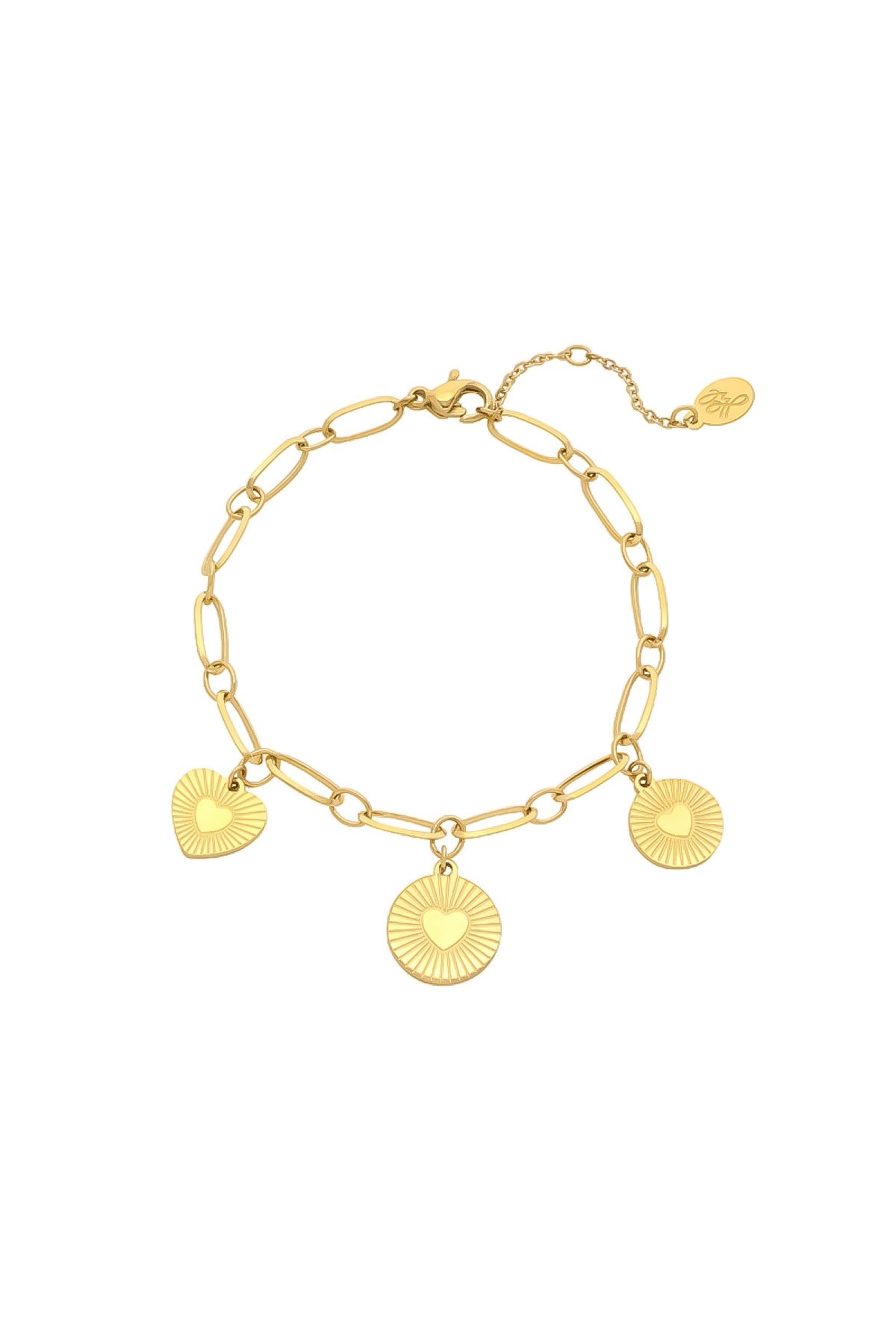 Armband Triple heart A011