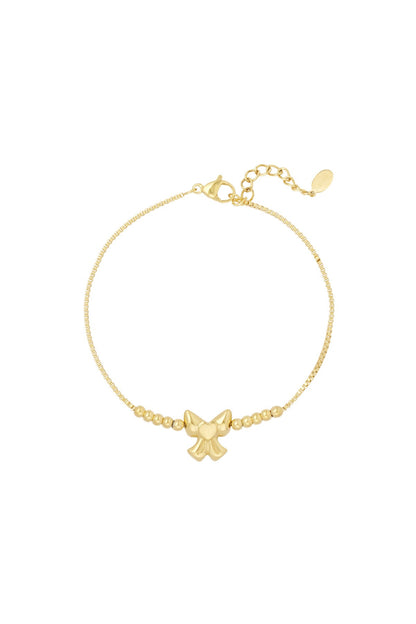 Armband cute bow A015 Goud