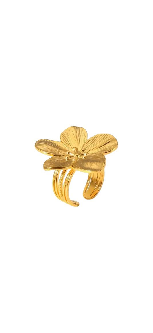 Ring statement flower R025