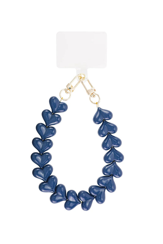 Phone cord AC006 Donker blauw