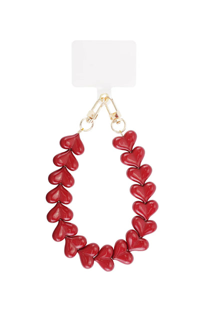 Phone cord AC006 Rood