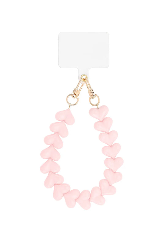 Phone cord AC006 Licht Roze